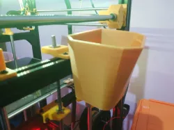 Trashcan Trash Bin for 3D Printer Mount on 2020 2040 3030 Alumunium Profile Hypercube Evolution