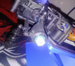 Traxxas latrax rally - dromida wheel adapter (7mm hex)
