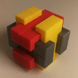 Tricky 12 piece burr puzzle.