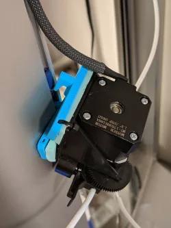 Trium3D Rail Hook Titan Extruder Mount
