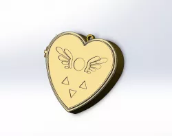 Undertale Music Box And Locket. 