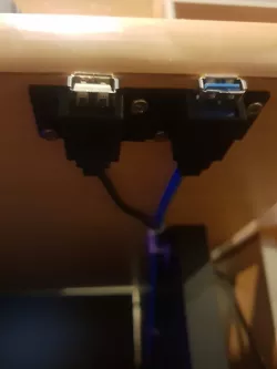 usb extension cable mount
