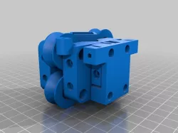 V-roller carriage for deltaPi 3d printer