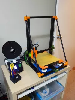 Z Axis Braces Ver 2.0 - Minimal Hardware and Tools Required - Tevo Tornado, Creality CR-10
