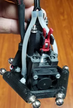 Zesty Nimble Delta Effector & Carriages For Trick Laser Arms