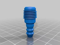 1/4" NPT Straight Hose Connector