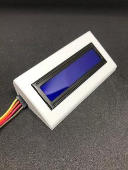 16x2 lcd case i2c 3D Models | Page 1 | STLFinder
