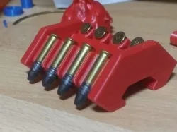 .22 LR P-Rail Ammo Bandoleer (from 2-20 Rounds) 
