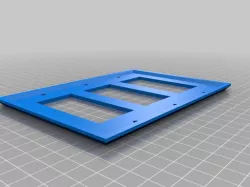 3 rocker design plate