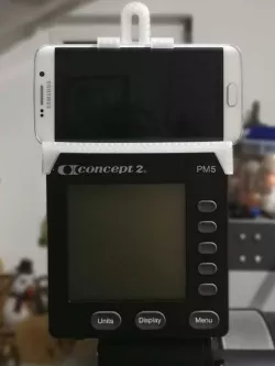 Adjustable Phone Mount for Concept 2 Rower