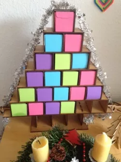 Advent Calender Laser Cut Card Boxes