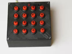 Arduino pro micro - midi keyboard case