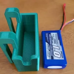 Battery Holder for TBS Crossfire TX - Taranis X9D