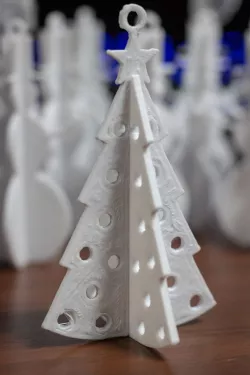 Christmas Tree Ornament - STL and Fusion 360 Included