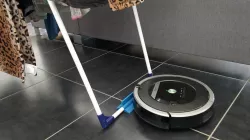 Clothes horse stopper for robot vacuum (iRobot / Roomba) - Customizable