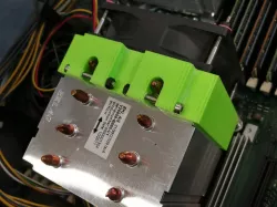 CPU cooler shroud for Fujitsu