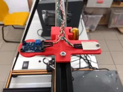 CR-10 top support for temperature & smoke sensor
