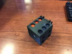 cube holding box 