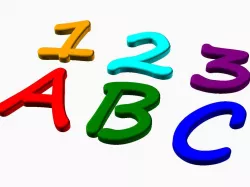 Customizable Push Pin Wall Letters