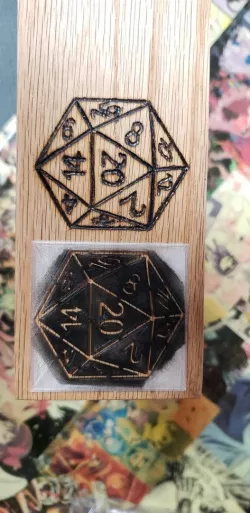 D20 stencil
