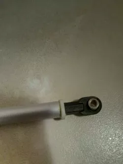 Diagonal rod adapter (for delta), 6mm to 3mm.