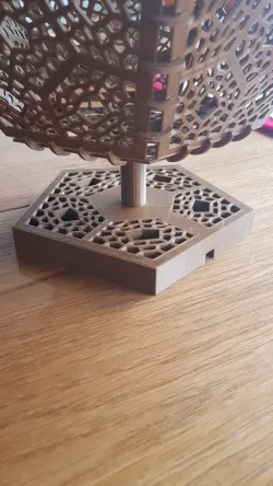 Dodecahedron Shadow Lamp Base