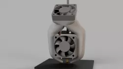 Dual 40mm Fang Fan for Tevo Tarantula with X modular carriage
