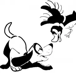 Duck Hunt Duo stencil
