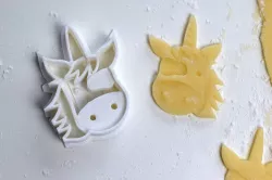Eye Patch Unicorn cookie cutter