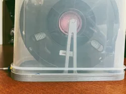 Filament Spool Stand for Rubbermaid Container