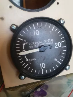Flight Simulator 3d-printed Gauge for stepper use