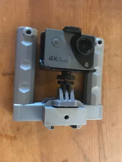 GBG MK3 (Gopro Buckle Grip no hardware required) 2 Hand H Frame