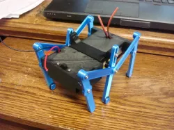 Hex-A-Bot dual drive walking base