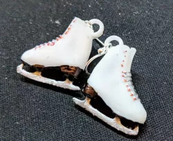 Ice Skate Earrings