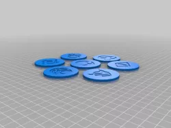 Keyforge House Tokens