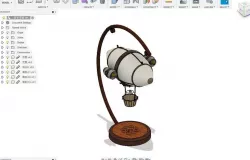 Land Jumper _ Mood Light (Hot air balloon decoration)