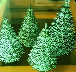 Lasercut Christmas Tree