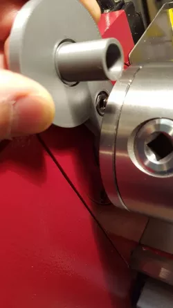 Lathe chuck nut mounting tool