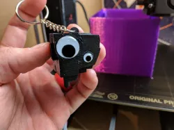 Lil' Kev Fortnite Keychain