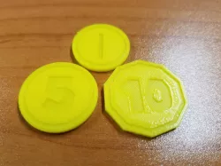 Monopoly Gamer Replacement Coins