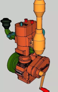 Motor diésel Barrón