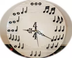 Music Notes for Clock face