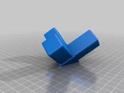 My Customized square tube corner bracket 25 x 25 tubing