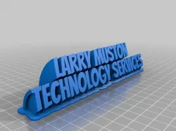 Nameplate - Larry