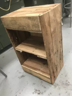 Pallet Nightstand Brackets