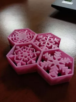 Parametric Snowflake Cooker Cutter Generator