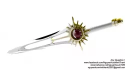 power rangers wild force crystal saber