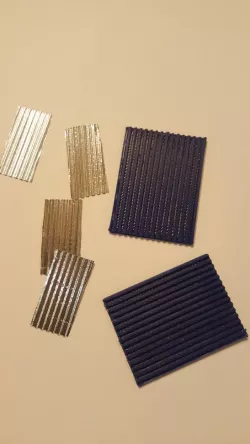 Press to make corrugated metal siding