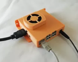Raspberry Pi Wall Mounted Case - Take 2