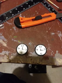 RC 1/10 Scale Garage basic Wall Clock